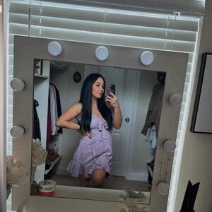 ✨Lavender floral dress size Small